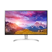 Vue avant de 32’’ (81cm) | Moniteur LED Nano IPS | Résolution 4K 3840x2160 LG 32UL950P-W
