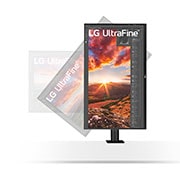 LG Moniteur 4K Ergo UltraFine™ 32" | IPS 16:9e | Résolution UHD 4K 3840 x 2160, LG 32UN880-B