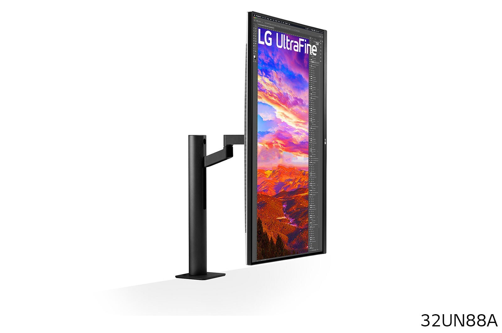 LG Moniteur 4K Ergo UltraFine™ 32" | IPS 16:9e | Résolution UHD 4K 3840 x 2160, LG 32UN88A-W