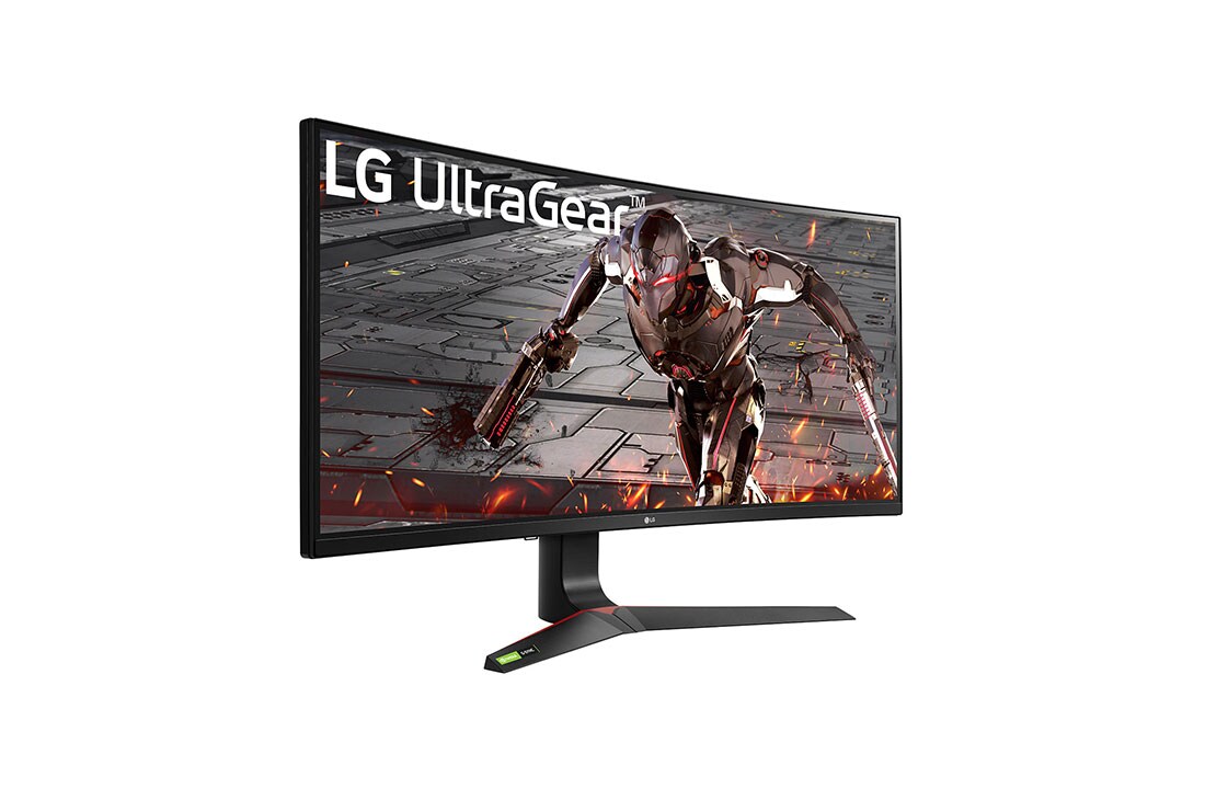 LG 34 インチ ウルトラワイドモニター　34GN73A-B 34'' (86 cm) | Moniteur gaming incurvé IPS 21/9ème | Résolution