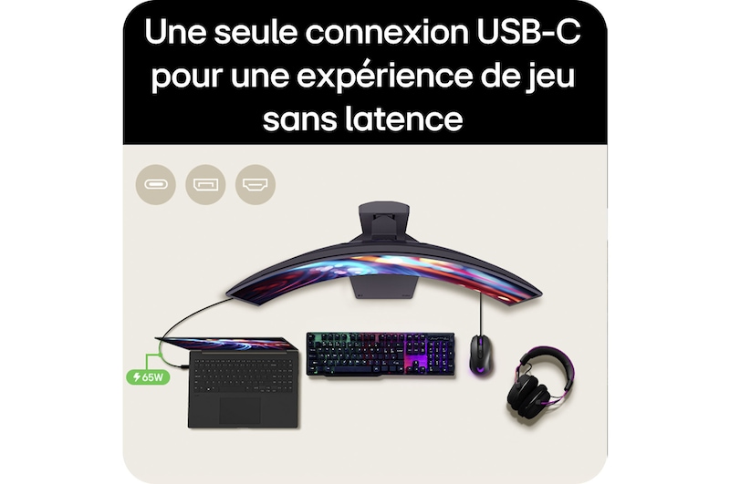 vue arrière avec voyants allumés