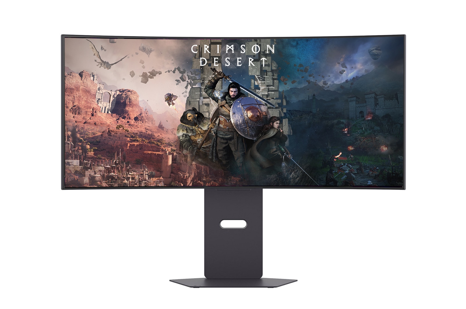 Vue avant de 34" (86,2 cm) | Moniteur gaming OLED 21:9 | Résolution QHD 3440 x 1440 LG 34GX900A-B