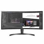 Vue avant de 34&#34; (86 cm) | Moniteur LED IPS 21/9ème | Résolution UW QHD 3440x1440 LG 34WL75C-B