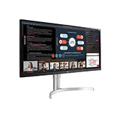 LG 34" (86 cm) | Moniteur LED 21/9ème | Résolution FHD 2560 x 1080, LG 34WN650-W