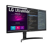 LG 34'' (86 cm) | Moniteur LED 21/9ème | Résolution UWQHD 3440 x 1440, LG 34WN750P-B