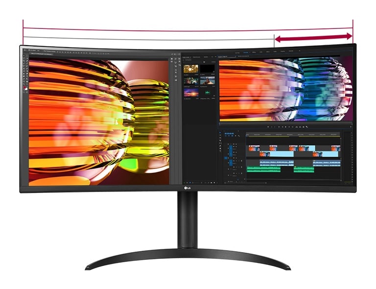 34 (86 cm), Moniteur LED 21/9ème