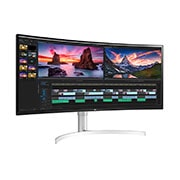 LG 38'' (96 cm) | Moniteur Nano IPS incurvé 21/9ème | Résolution QHD+ 3840 x 1600, LG 38WN95C-W