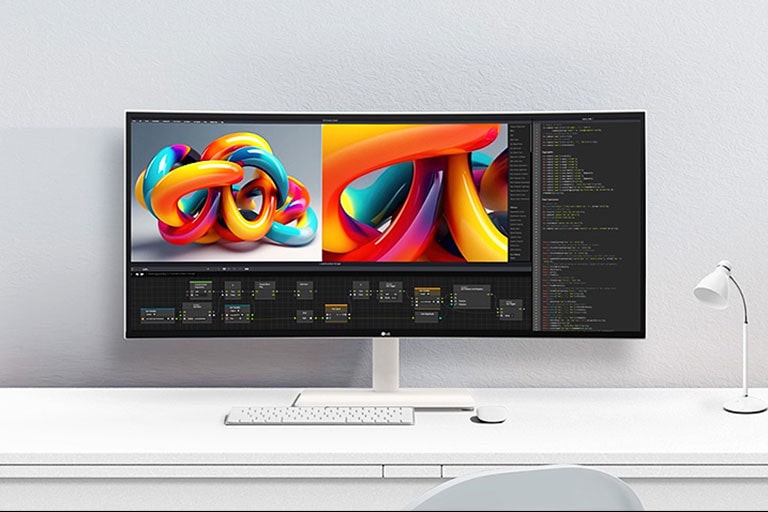 LG UltraWide™ Curved Monitor.