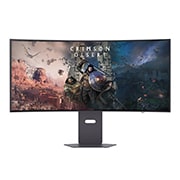 Vue avant de 39' (113 cm) | Moniteur gaming OLED 21:9 | Résolution WQHD 3440 x 1440 LG 39GX900A-B