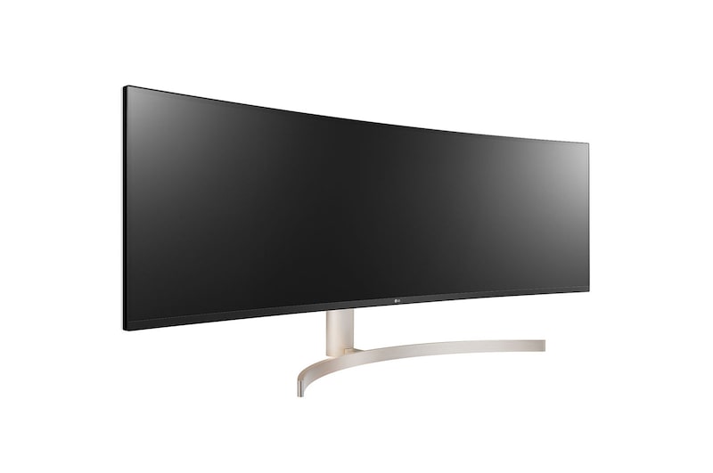 LG 49'' (124 cm) | Moniteur incurvé LED IPS 32/9ème | Résolution Dual QHD 5120 x 1440, LG 49WL95CP-W