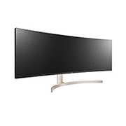 LG 49'' (124 cm) | Moniteur incurvé LED IPS 32/9ème | Résolution Dual QHD 5120 x 1440, LG 49WL95CP-W