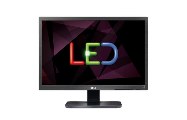 Vue avant de Moniteur 22 pouces LED Pivot Multimedia Premium LG 22EB23PY