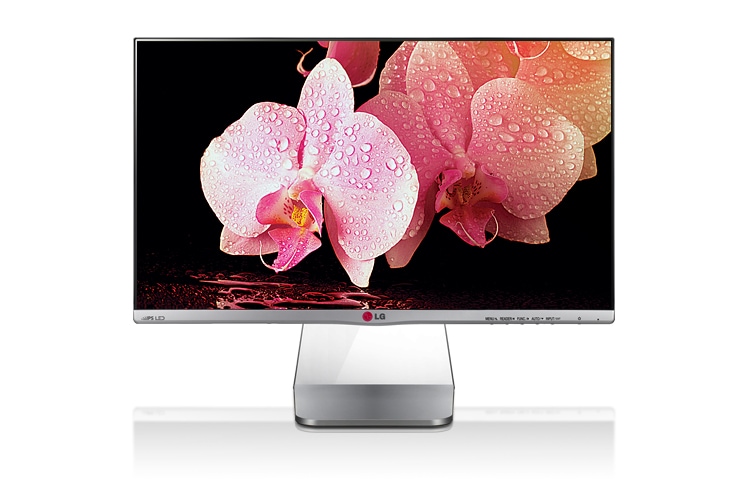 Vue avant de Moniteur IPS 24 pouces Full HD Cinema Screen &#34;Advanced&#34; LG 24MP76HM