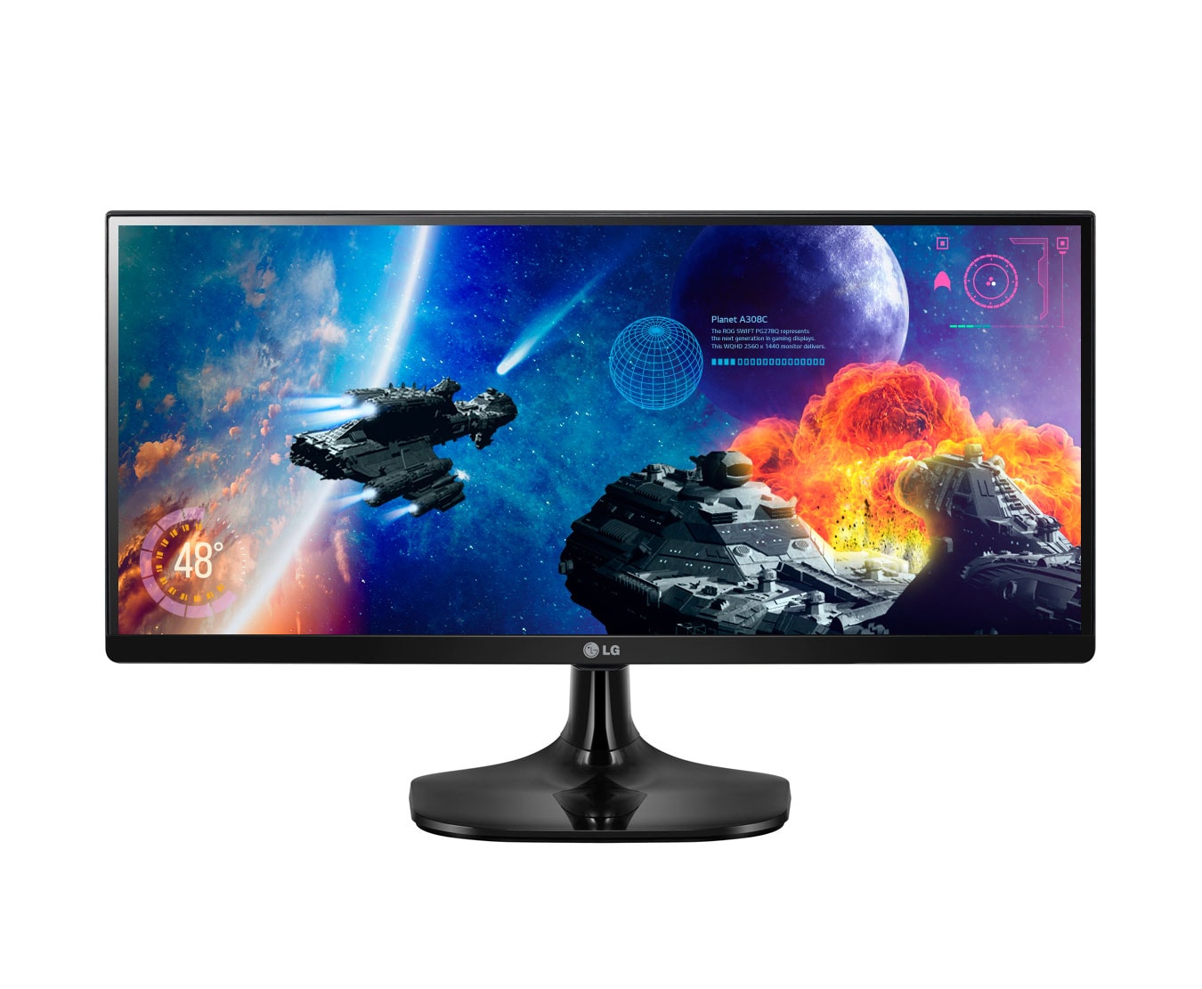 LG Moniteur LED IPS 21/9 25UM57