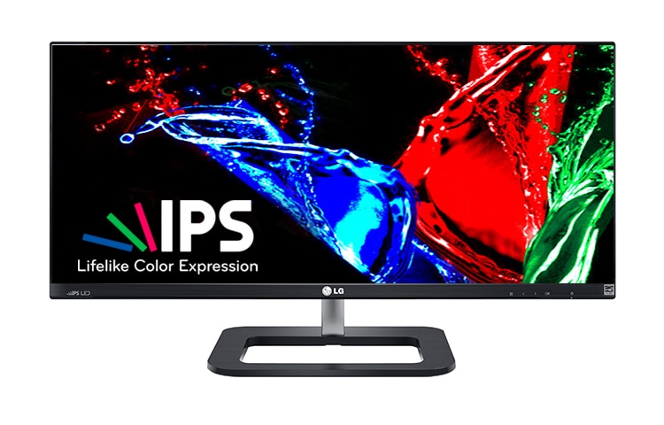 Vue avant de Moniteur 29 pouces LED IPS 21/9ème Cinema Screen Réglable en hauteur LG 29EB73