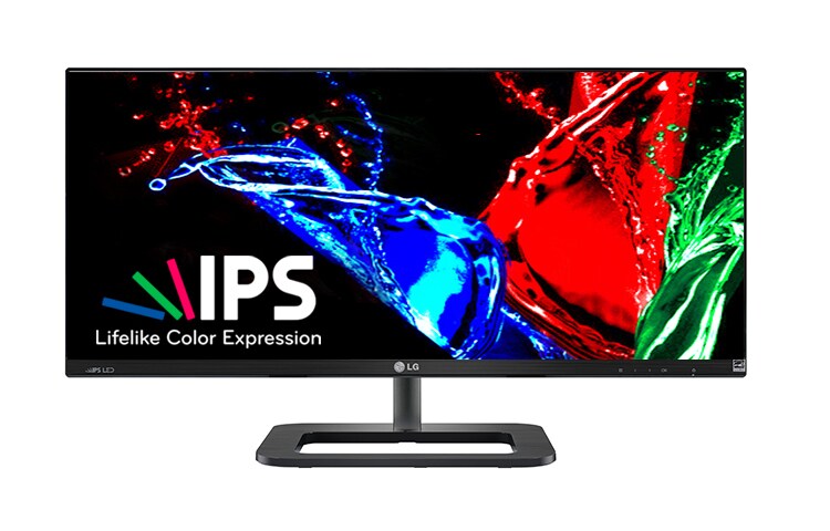 Vue avant de Moniteur 29 pouces LED IPS 21/9ème Cinema Screen Réglable en hauteur LG 29EB93
