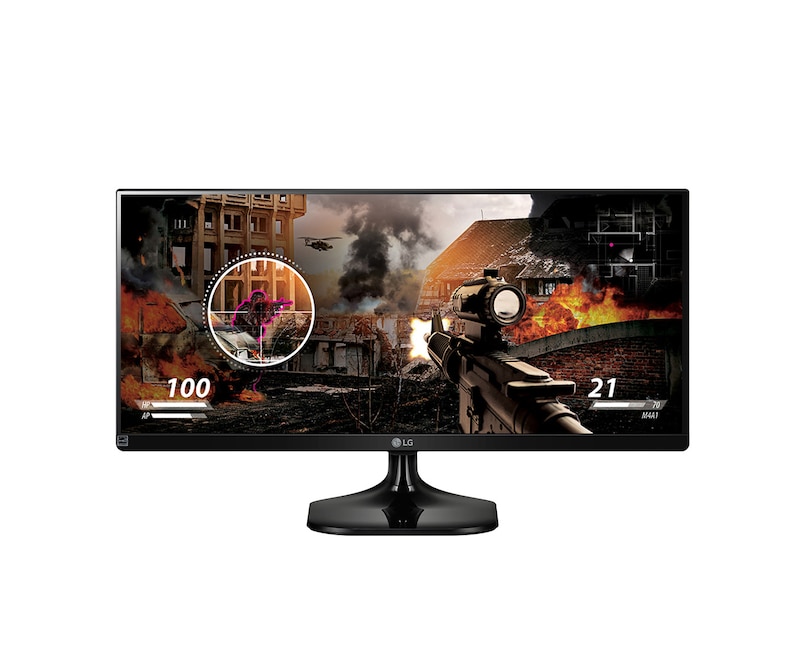 LG 29’’ (73cm) | Moniteur LED IPS | Résolution 2560 x 1080 | Tps de réponse : 5ms | HDMI (2) | Fonctionnalités Gaming complètes, LG 29UM58