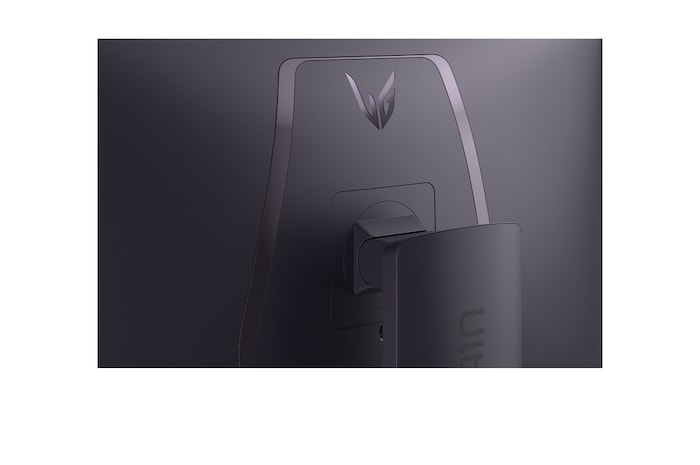 vue arrière en gros plan du support