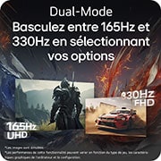 Moniteur LG UltraGear™ 32GX850A affichant les dimensions de face et de profil, mesurant 714,1 mm de largeur, 411,8 mm de hauteur d'écran, 510,9–620,9 mm de hauteur totale et 249,8 mm de profondeur.