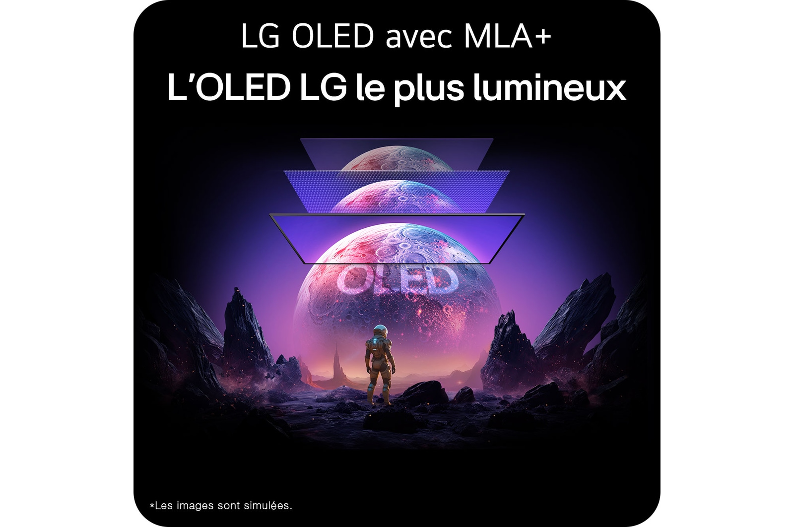 Moniteur LG UltraGear™ 32GX850A affichant une scène de bataille épique, soulignant l'écran OLED 4K 32 pouces immersif pour dominer le champ de bataille.
