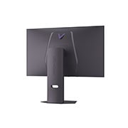 Vue arrière des ports du Moniteur LG UltraGear™ 32GX850A en finition noire, détaillant les entrées doubles HDMI™ et DisplayPort (DP-IN), ainsi que les ports USB 3.0 (SS).