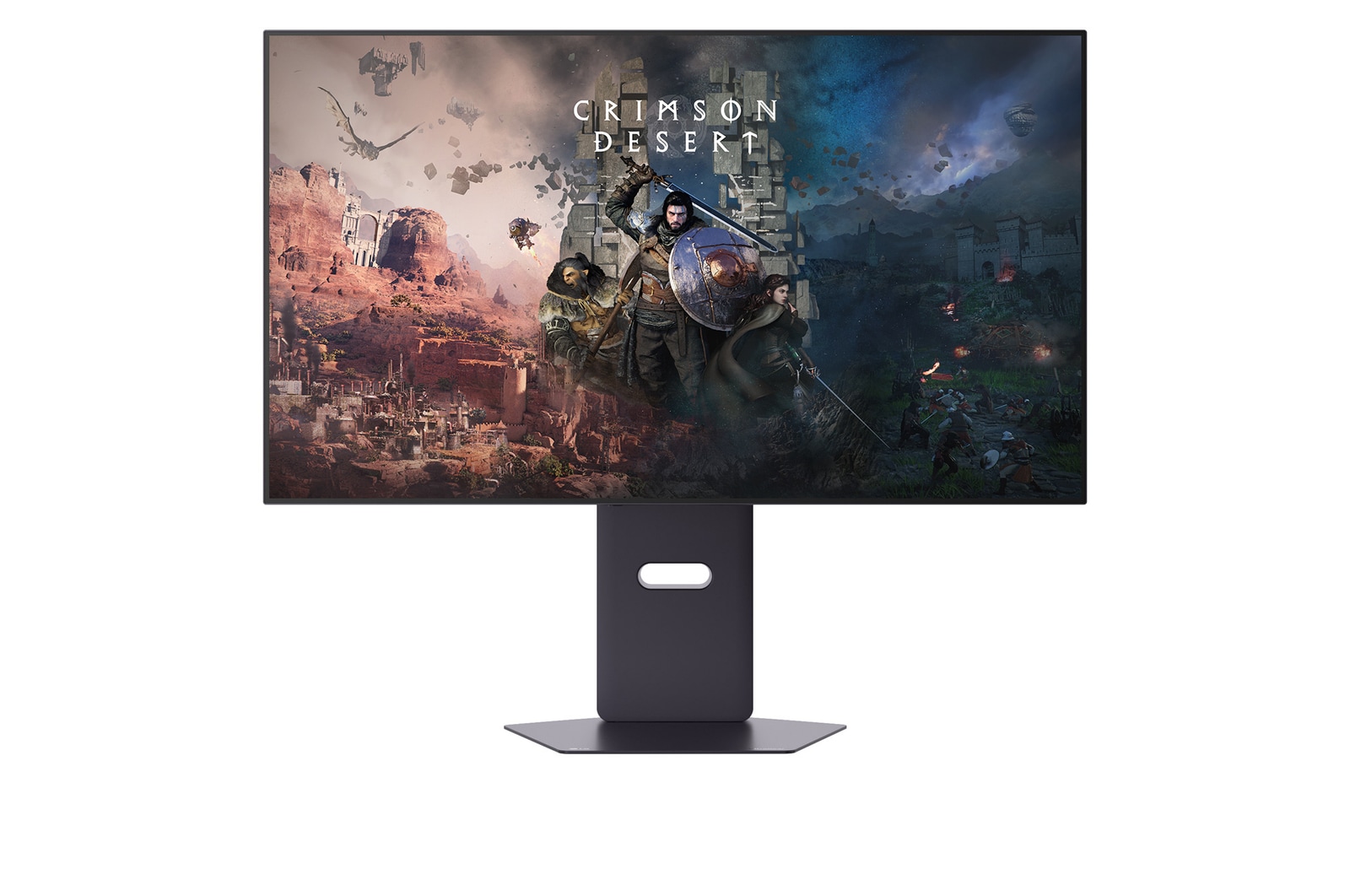Vue avant de 32'' (79,9 cm) | Moniteur gaming OLED 16:9 | Résolution 4K UHD 3840 x 2160 LG 32GX850A-B