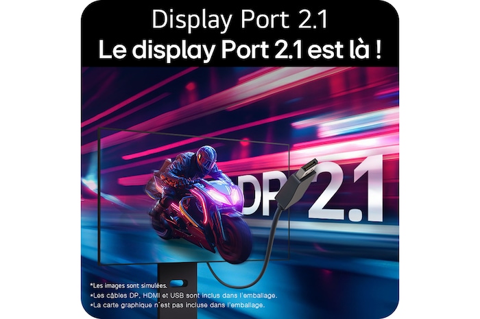 Display Port 2.1 Le display Port 2.1 est là !