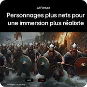 Al Picture  Personnages plus nets pour une immersion plus realiste