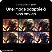 Visuels optimisés par IA Une image adaptée à vos envies