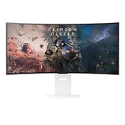 Vue avant de 39' (99,1 cm) | Moniteur gaming OLED 21:9 | Résolution WQHD 3440 x 1440 LG 39GX90SA-W