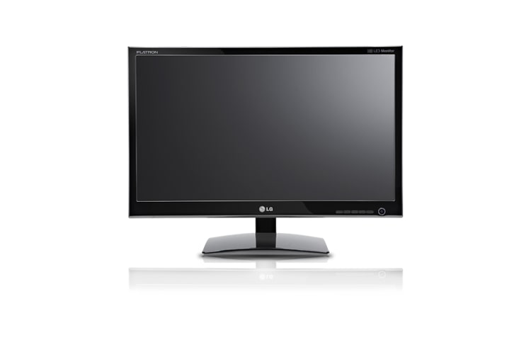 Vue avant de Moniteur LCD LED Cinema 3D, 23 pouces (58cm), HDMI (1.4), DVI-D LG D2342P-BN