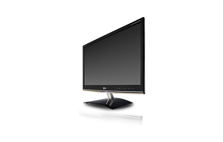 LG Moniteur LCD LED Cinema 3D, 23 pouces (58cm), Tuner TNT MPEG4, HDMI, USB Divx…, LG DM2350D-PZ