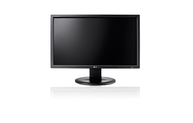 Vue avant de Moniteur 22 pouces 16/10ème, VGA. LG E2210S-BN