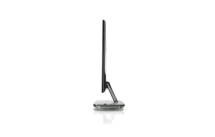 LG Moniteur LCD LED, 23 pouces (58cm) de 11.9mm d'épaisseur, HDMI, déport des connectiques dans le pied., LG E2281VR-BN