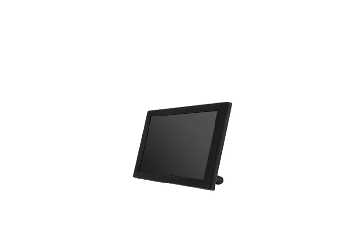 Vue avant de Cadre Photo Numérique LED Blanche LG F8012N-BN