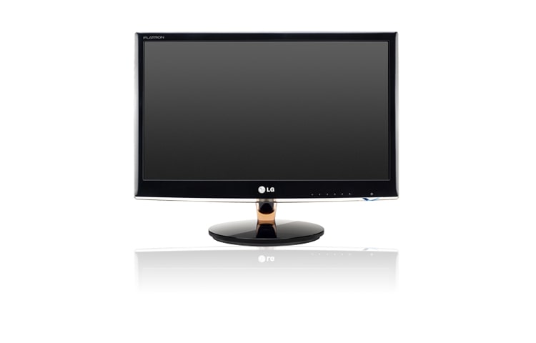 Vue avant de Moniteur LCD LED 23 pouces (58cm) dalles IPS, HDMI, accroche murale. LG IPS236V-PN