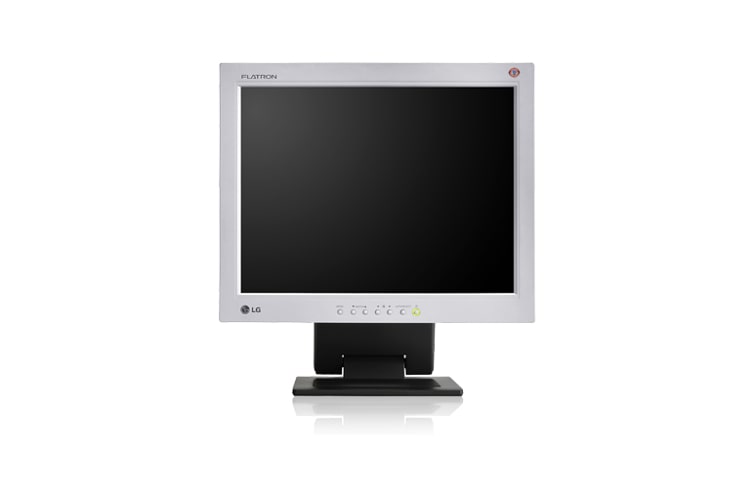 Vue avant de Moniteur LCD 38 cm (15 pouces) - Résolution 1024 x 768 LG L1510SF-SV