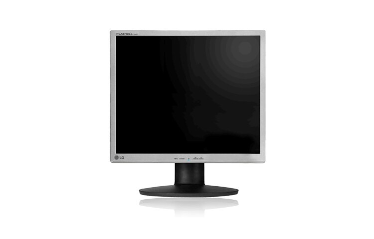 Vue avant de Moniteur LCD 43 cm (17 pouces) - Résolution 1280 x 1024 LG L1742PM-SS