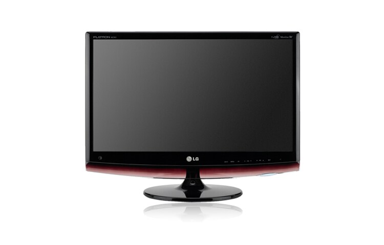 Vue avant de Moniteur LCD, 18,5 pouces (46cm), Tuner TNT MPEG4, HDMI, USB Divx… LG M1962D-PZ