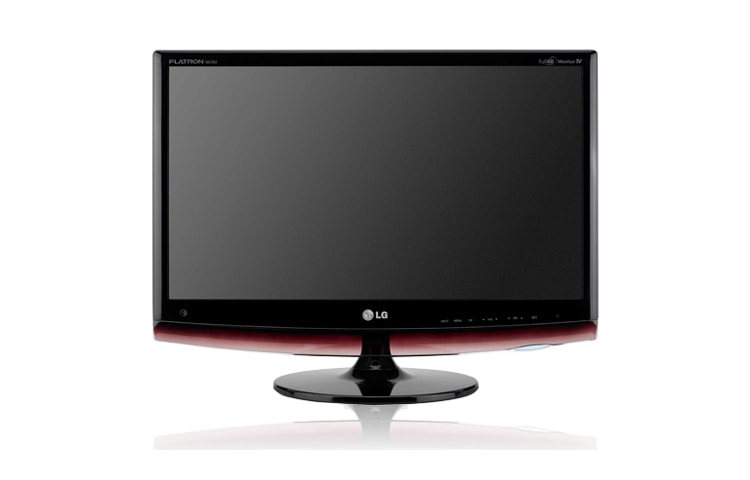 Vue avant de Moniteur LCD, 21,5 pouces (54cm), Tuner TNT MPEG4, HDMI, USB Divx… LG M2262D-PC