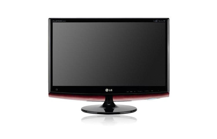 Vue avant de Moniteur LCD, 21,5 pouces (54cm), Tuner TNT MPEG4, HDMI, USB Divx… LG M2262D-WZ