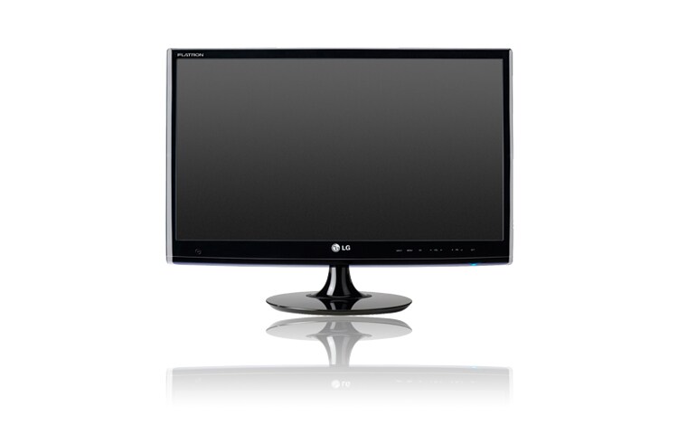 Vue avant de Moniteur LCD LED, 23 pouces (58cm), Tuner TNT MPEG4, HDMI, USB Divx… LG M2380D-PZ