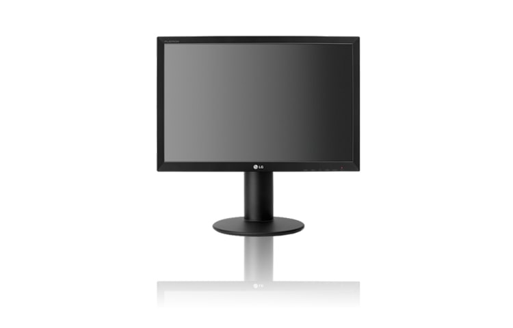 Vue avant de Moniteur LCD e-IPS 22 pouces 16/10ème, HDMI, DVI-D, VGA. LG W2220P-BF