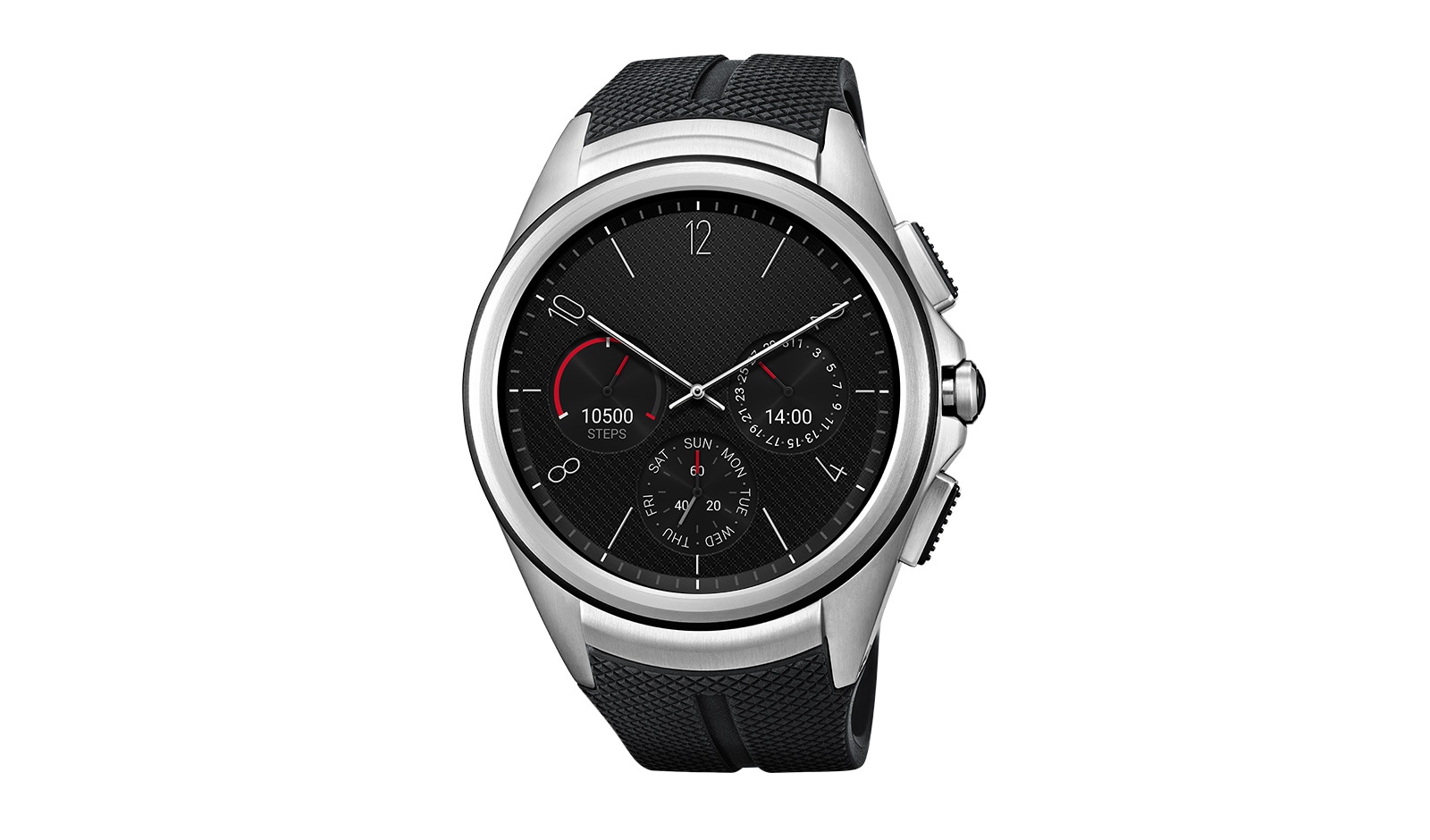 LG Watch Urbane 2 « 3G » | Ecran P-OLED 1.38” | 348ppi (480 x 480) | IP67 | 570mAh | Antennes (GPS/ Wi-Fi / BT / GSM), LG G Watch Urbane 2 W200E
