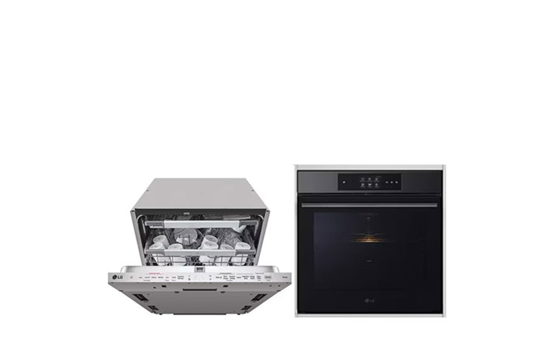 LG Pack | Lave-vaisselle LG DB475TXS + Four encastrable WS9D767, LG DB475TXS.WS9D767