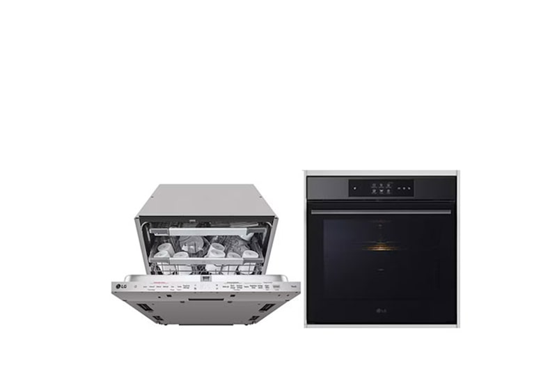 LG Pack | Lave-vaisselle LG DB475TXS + Four encastrable WS9D767, LG DB475TXS.WS9D767