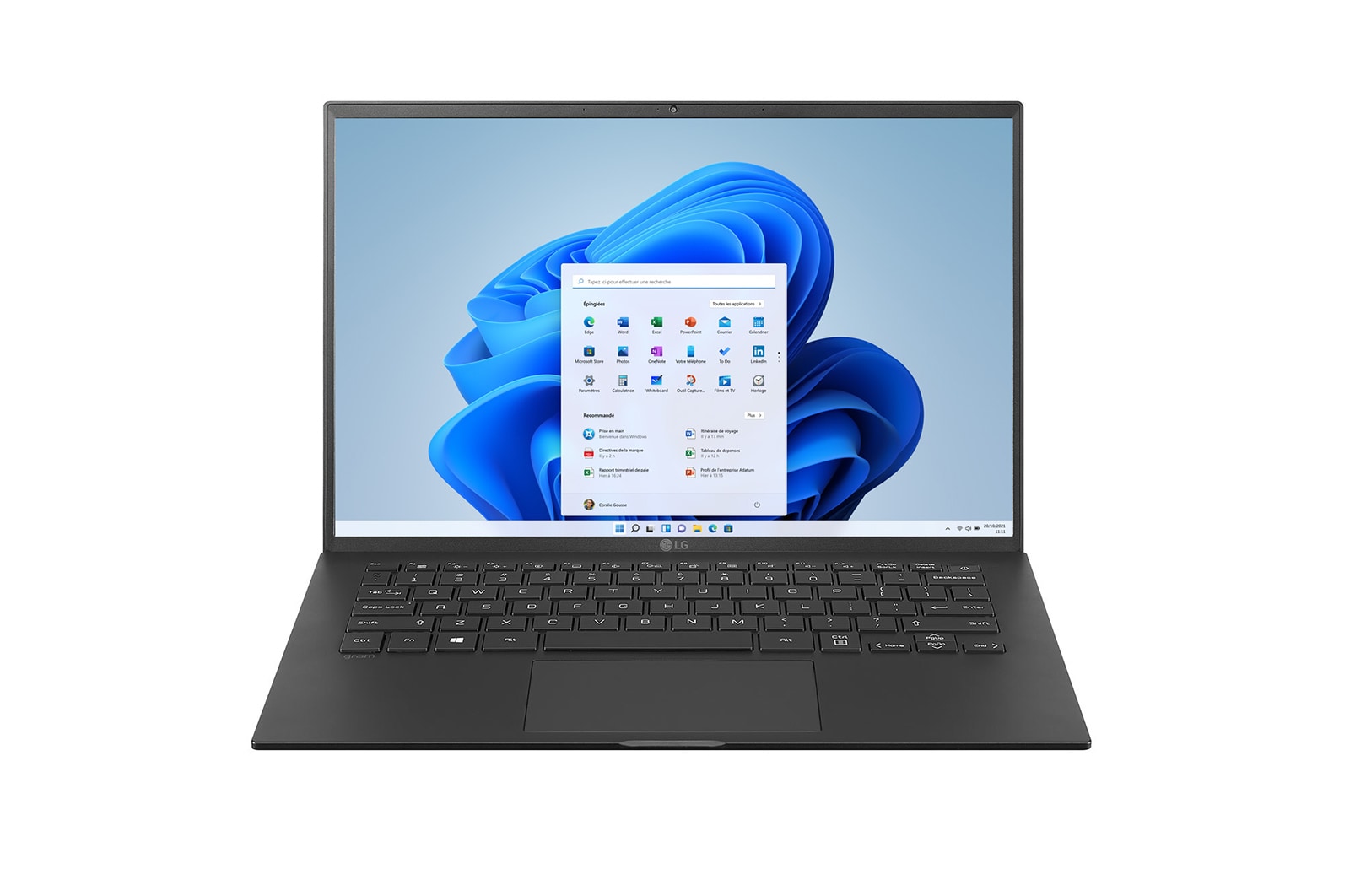 LG gram 14Z90P | Windows 11 Home | 14'' 999g | Intel® Core™ i7 | RAM 16Go | SSD 1To NVME, LG 14Z90P-G.AA78F