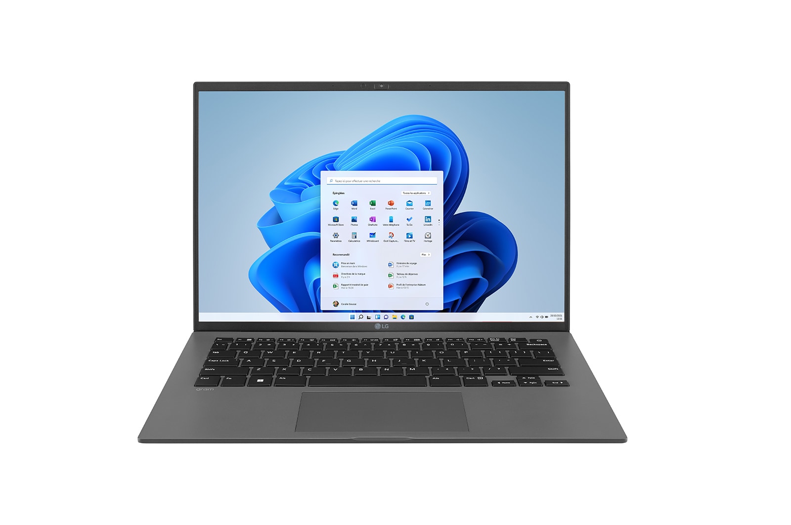 LG gram 14Z90Q | Windows 11 Home Plus | 14" 999g | Intel® Core™ i7 | RAM 16Go | SSD 1To NVMe™, LG 14Z90Q-G.AA79F