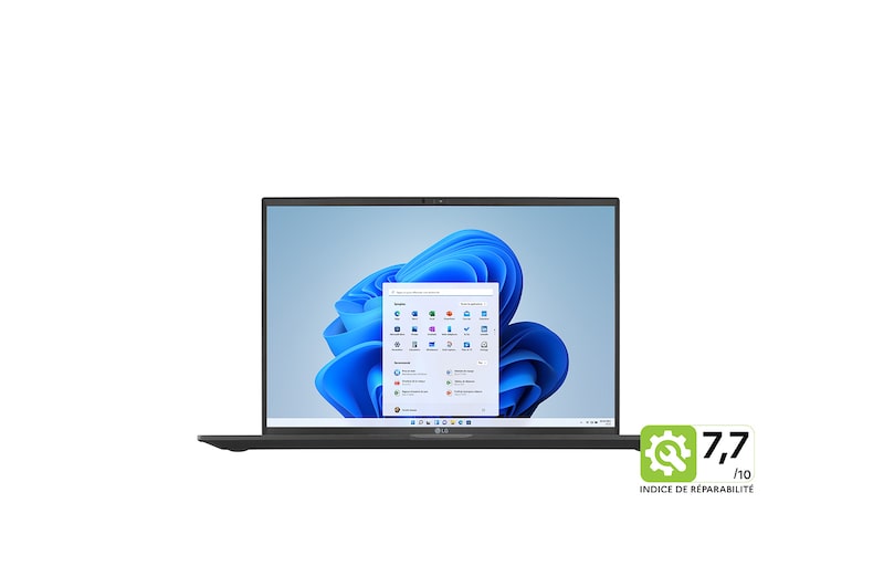 LG gram 14Z90Q | Windows 11 Home Advanced | 14" 999g | Intel® Core™ i7 | RAM 32Go | SSD 1To NVMe™, LG 14Z90Q-G.AD7BF