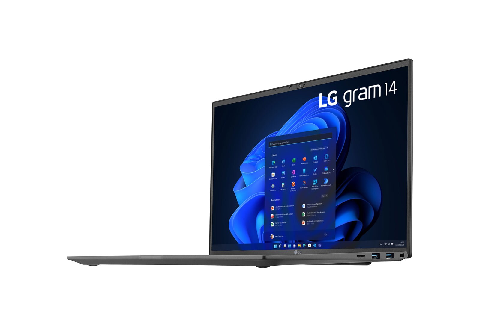 LG gram 14Z90R | Windows 11 Pro | 14" 999g | Intel® Core™ i7 | RAM 16Go | SSD 1To NVMe™, LG 14Z90R-G.AP79F
